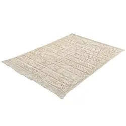 Alfombras de pelo largo - Ikara Natural Cotton Shaggy (crema)
