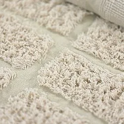 Alfombras redondeadas - Ikara Natural Cotton Shaggy (crema)