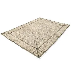 Alfombras de pelo largo - Kairi Natural Cotton Shaggy (beige/topo)
