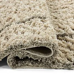 Alfombras de pelo largo - Kairi Natural Cotton Shaggy (beige/topo)