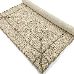 Alfombras de pelo largo - Kairi Natural Cotton Shaggy (beige/topo)
