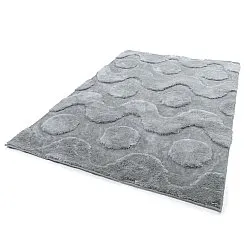 Alfombras de pelo largo - Kavala (gris claro)
