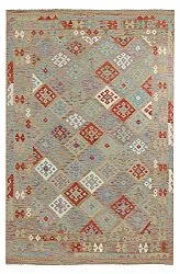 Alfombra kilim oriental 293 x 200 cm