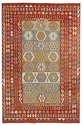 Alfombra kilim oriental 303 x 199 cm