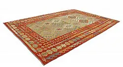 Alfombra kilim oriental 292 x 202 cm