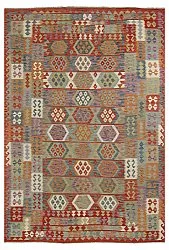 Alfombra kilim oriental 304 x 208 cm