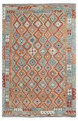 Alfombra kilim oriental 296 x 203 cm