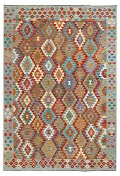 Alfombra kilim oriental 293 x 204 cm