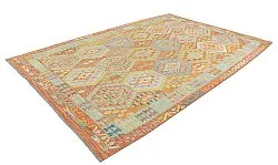 Alfombra kilim oriental 304 x 208 cm