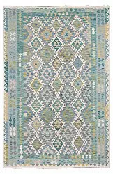 Alfombra kilim oriental 307 x 199 cm