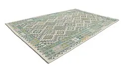 Alfombra kilim oriental 307 x 199 cm