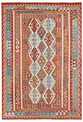 Alfombra kilim oriental 302 x 205 cm