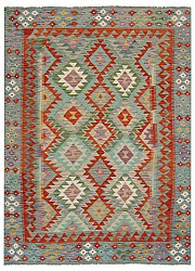 Alfombra Kilim Afgana 195 x 148 cm