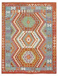 Alfombra kilim oriental 198 x 155 cm