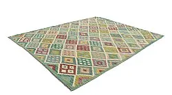 Alfombra kilim oriental 229 x 186 cm