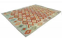 Alfombra kilim oriental 241 x 181 cm