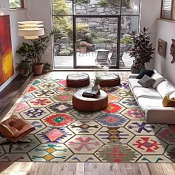 Alfombra Wilton - Kulu (multi)
