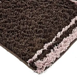 Alfombras de pelo largo - Lana Natural Cotton Shaggy (marrón)