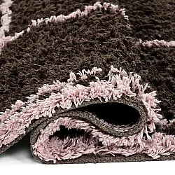 Alfombras de pelo largo - Lana Natural Cotton Shaggy (marrón)
