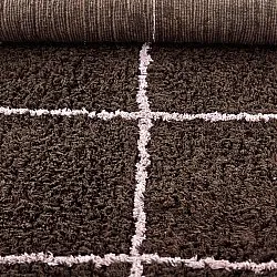 Alfombras de pelo largo - Lana Natural Cotton Shaggy (marrón)