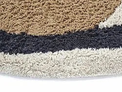 Alfombras redondeadas - Mantona Natural Cotton Shaggy (multi)