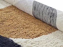 Alfombras redondeadas - Mantona Natural Cotton Shaggy (multi)