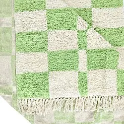 Alfombras de pelo largo - Maranello Natural Cotton Shaggy (verde)