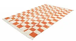 Alfombras de pelo largo - Maranello Natural Cotton Shaggy (naranja)