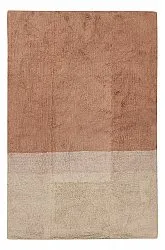 Alfombras de pelo largo - Mareto Natural Cotton Shaggy (marrón)