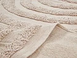 Alfombras de pelo largo - Margo Natural Cotton Shaggy (beige)