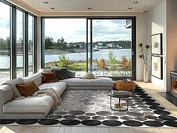 Alfombra Wilton - Marineo (gris)