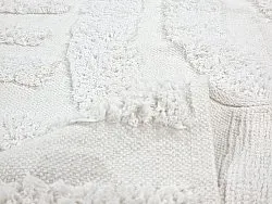 Alfombras redondeadas - Mavis Natural Cotton Shaggy (offwhite)