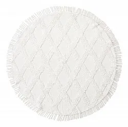 Alfombras redondeadas - Pamplona Natural Cotton Shaggy (offwhite)