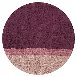 Alfombras redondeadas - Pione Natural Cotton Shaggy (rosa)