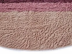Alfombras redondeadas - Pione Natural Cotton Shaggy (rosa)