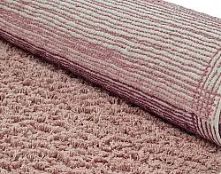 Alfombras redondeadas - Pione Natural Cotton Shaggy (rosa)