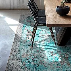Alfombra Wilton - Rosalie (azul)