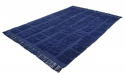 Alfombras de pelo largo - Salem Natural Cotton Shaggy (azul oscuro)