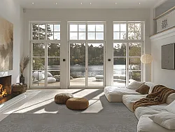 Alfombra Wilton - Santi (beige/blanco)