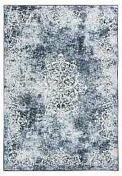 Alfombra Wilton - Santi (gris azulado/blanco)
