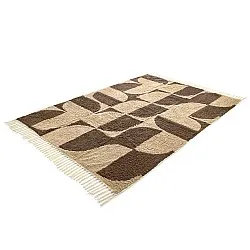 Alfombras de pelo largo - Siberia Natural Cotton Shaggy (beige/marrón)