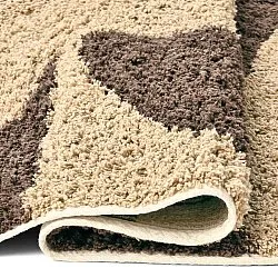 Alfombras de pelo largo - Siberia Natural Cotton Shaggy (beige/marrón)