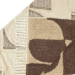 Alfombras de pelo largo - Siberia Natural Cotton Shaggy (beige/marrón)