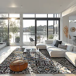 Alfombra Wilton - Tierra (multicolor)
