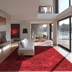 Alfombra Wilton - Valenza (rojo)