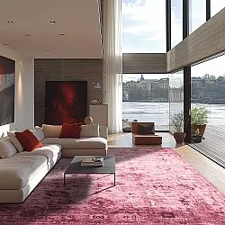 Alfombra Wilton - Violetta (rosa)