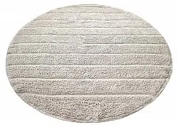 Alfombras redondeadas - Willow Natural Cotton Shaggy (greige)