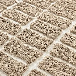 Alfombras de pelo largo - Zola Natural Cotton Shaggy (beige)