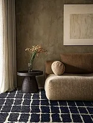 Alfombras de pelo largo - Zola Natural Cotton Shaggy (gris oscuro)