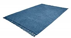 Alfombras de pelo largo - Alba Natural Cotton Shaggy (azul)